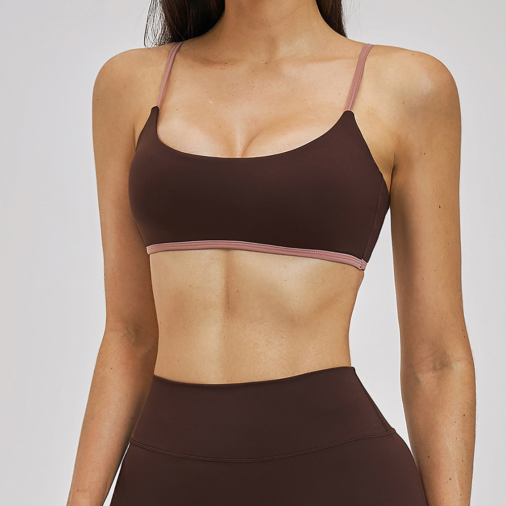 Sexy Women Sports Bra Push Up  - Bralette Triangle Set ulasan dan harga