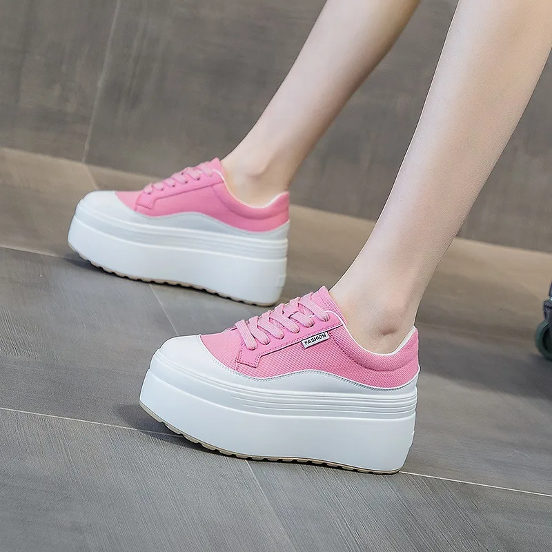 8cm New Canvas Genuine Leather - Wedge Espadrille Women ulasan dan harga