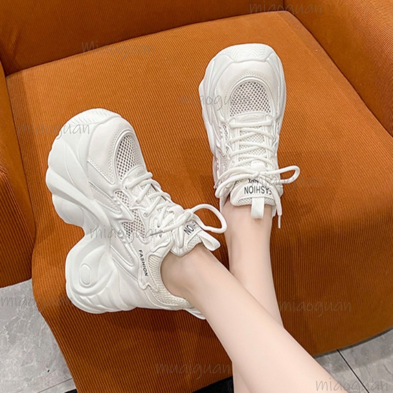 Women's Mesh Breathable Chunky - Wedge Espadrille Women ulasan dan harga
